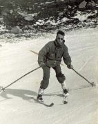 Peter skiing, 1963!