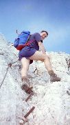 Stephen on the Alpspitz